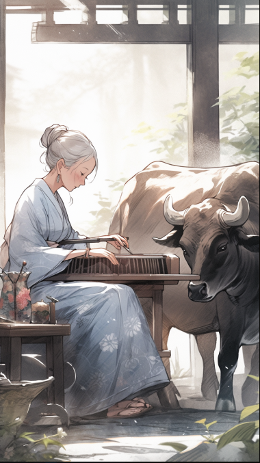 图片[1]-【24.1.29】AI绘画猜成语-知计