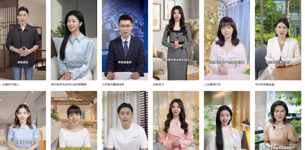 图片[3]-虚拟主播、数字人 | 口播数字人 | 智能成片-知计