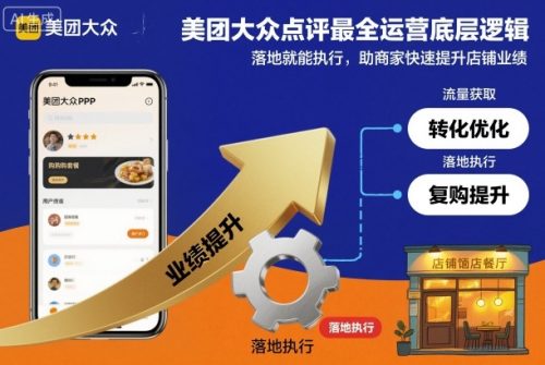 美团大众点评最全运营底层逻辑，落地就能执行，助商家快速提升店铺业绩-知计