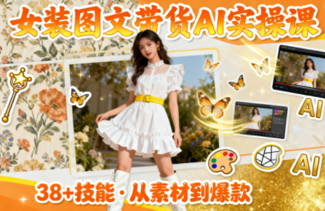 女装图文带货的AI实操课-知计