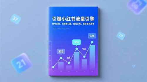 引爆小红书流量引擎，账号定位、视觉锤打造、底层认知，撬动首页推荐-知计