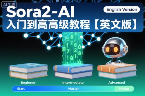 Sora2-AI入门到高级教程【英文版】-知计