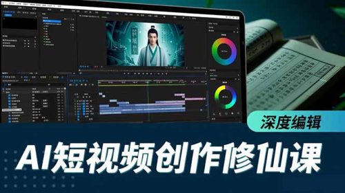 AI短视频创作修仙课,从炼气到金仙、爆款复刻、深度编辑,掌握全栈AI能力-知计