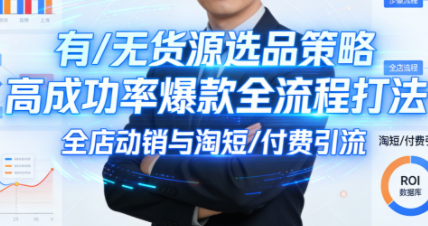 子鹏讲电商·淘宝私家班(更新12月)-知计