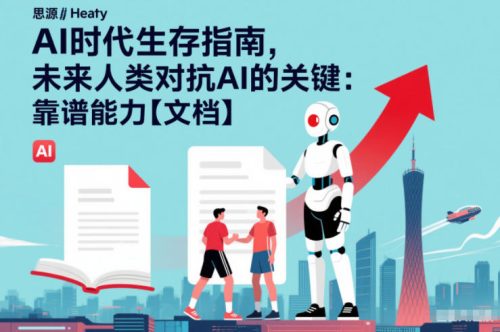 AI时代生存指南，未来人类对抗AI的关键：靠谱能力【文档】-知计