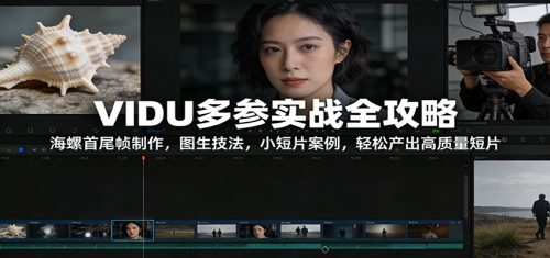 VIDU多参实战全攻略：海螺首尾帧制作，图生技法，小短片案例，轻松产出高质量短片-知计