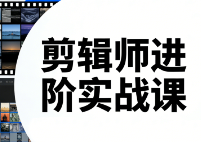 剪辑师进阶实战课(更新23年-25年)-知计