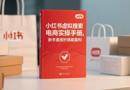 小红书⁠‬⁠‌‬⁠‬‍‍‌‬‌‍⁠‌⁠⁠‬‬‌‍虚拟搜索电商实操手册，新手直接抄就能盈利-知计